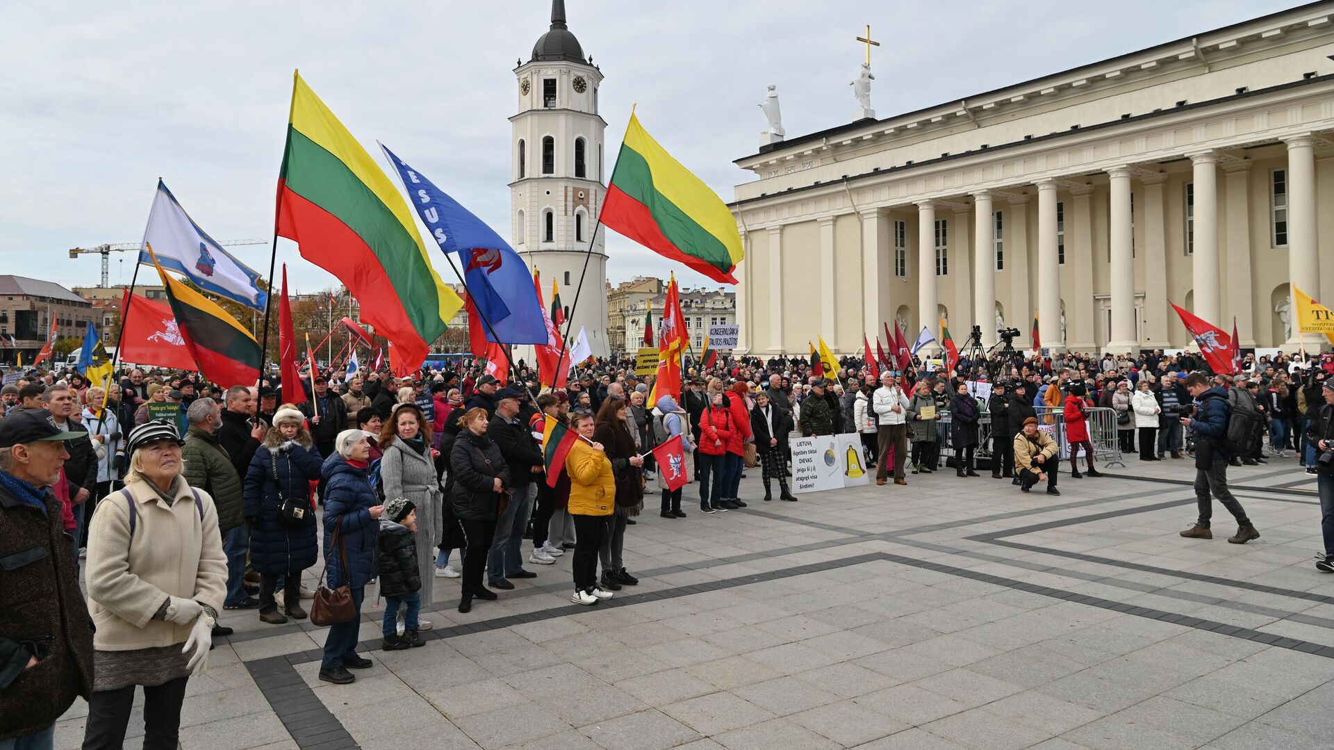 Šeimų sąjūdžio mitingas Vilniuje